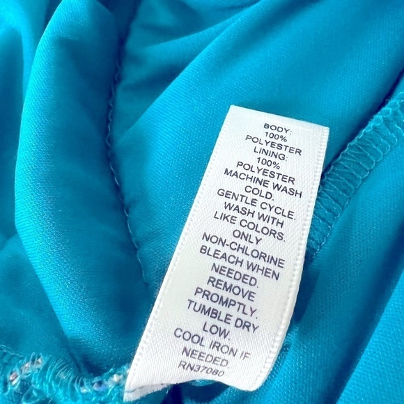 Versona flame stitched retro Maxi dress size S - Picture 8 of 8